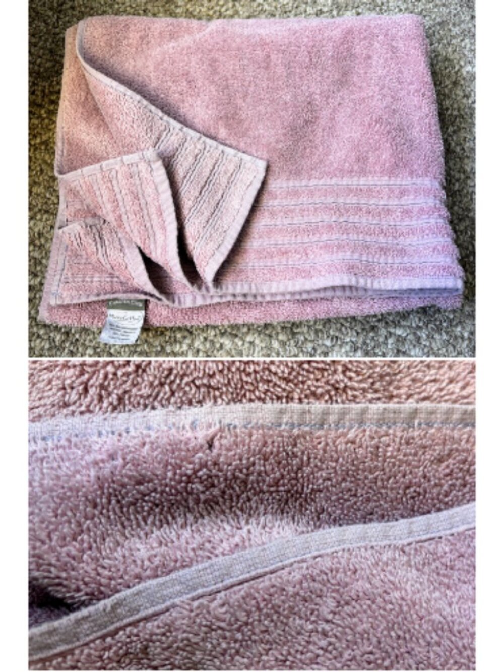 Pink Mauve Bath Towel by Charter Club